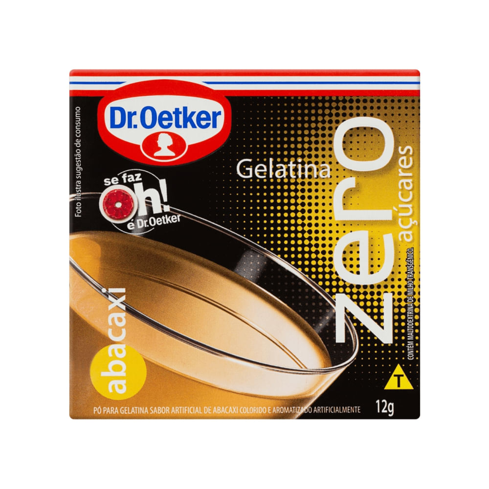 GELATINA DR OETKER ZERO 12G ABACAXI tdc1fe