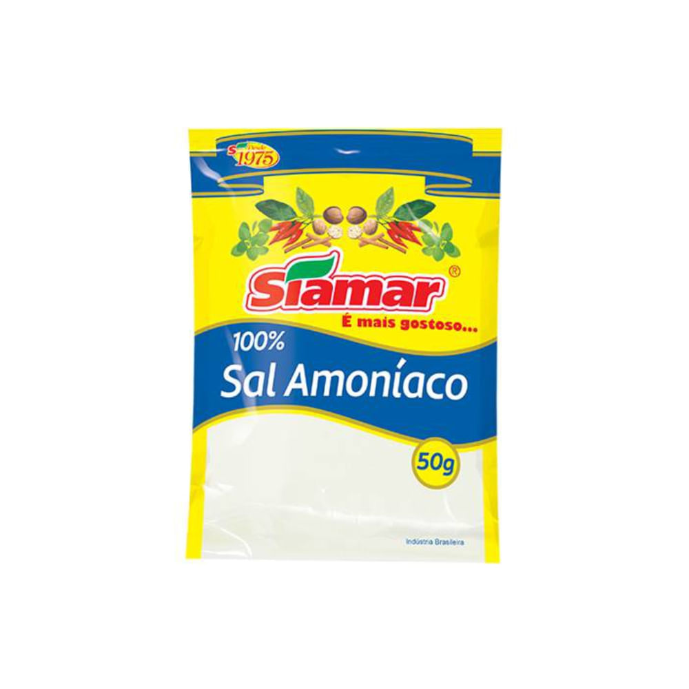 SAL AMONIACO SIAMAR 50G tdc1fe SAL AMONIACO SIAMAR 50G tdc1fe