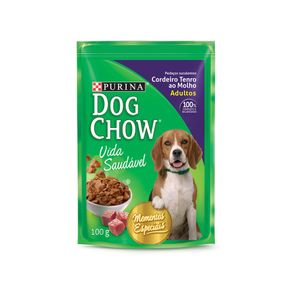 RACAO-DOG-CHOW-AO-MOLHO-100G-CORDEIRO-TENRO