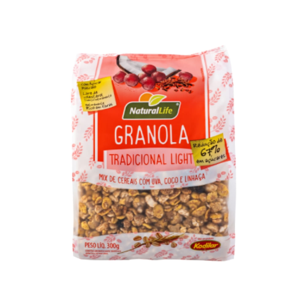GRANOLA NATURAL LIFE 300G LIGHT tdc1fe
