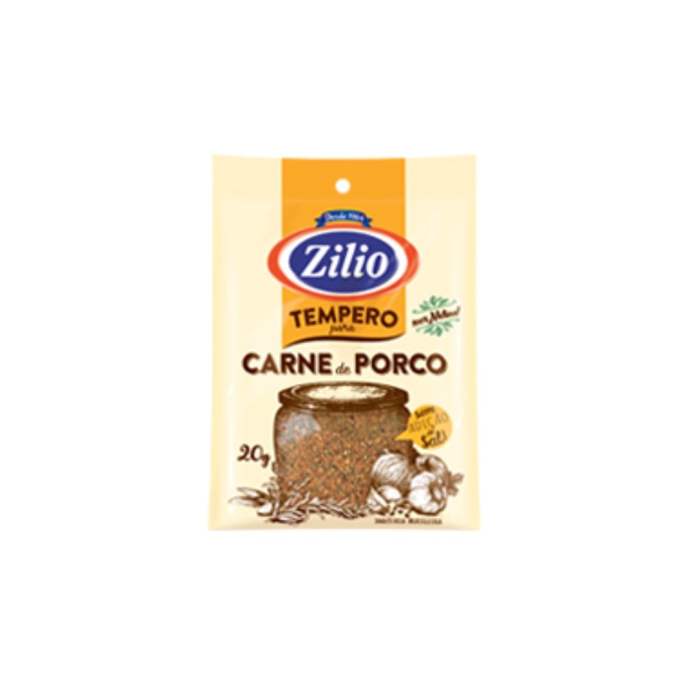 TEMPERO ZILIO 20G CARNE DE PORCO - tdc1fe