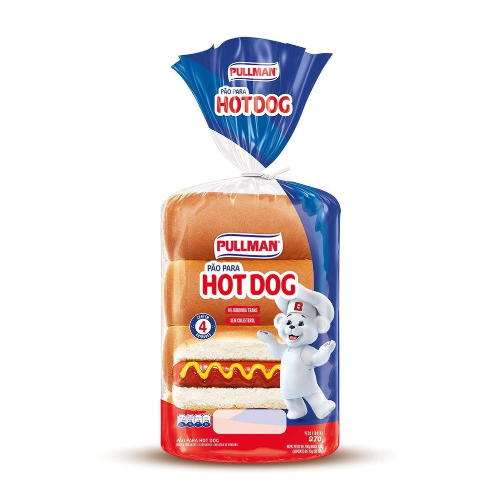 PAO PULLMAN HOT DOG 270G tdc1fe