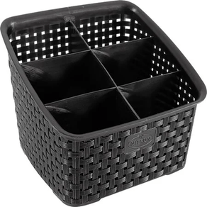 Organizador-Rattan-Nitron-6-Divisoria-Preto